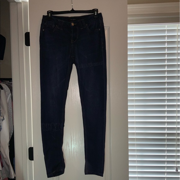 OFFERS ACCEPTED!       Buyer distressed dark jeans - Picture 2 of 6